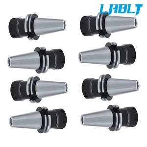 LABLT 8PCS 2.76" CAT40-ER32 COLLET CHUCK-8 CHUCKS Balanced G2.5/25000RPM - Picture 1 of 12