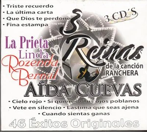 La Prieta Linda,Rozenda Bernal,Aida Cuevas 3CDS BOX SET New Nuevo - Imagen 1 de 2
