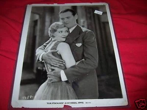 1940s MOVIE PHOTO SILK STOCKINGS A UNIVERSAL JEWEL - Picture 1 of 1