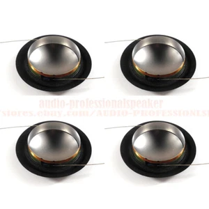 4PCS High Quality 25.5mm voice coil Titanium+Silk diaphragm 8Ohm 1Inch - Picture 1 of 5