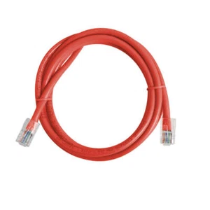 Steren 30 Fuß Cat6 Patchkabel nicht gebootet UTP cULus rot - Bild 1 von 7