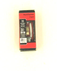 PASS & SEYMOUR #CSB20AC3ICC8 20A IVORY 3 Way Toggle Switch - Picture 1 of 1