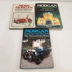 Morgan Car Books 1st Last Real Sports Cars Sweeps the Board Pictorial History - Foto 1 di 13