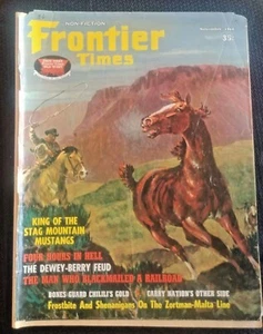 Frontier Times Sachbuch Magazin November 1968 King of Stag Mountain Mustangs - Bild 1 von 9
