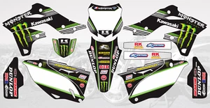156 MOTOCROSS GRAPHICS DECALS STICKERS FOR KAWASAKI KXF 250 KX250F 2013-2016 - Foto 1 di 1