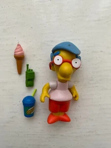 PLAYMATES INTERACTIVE THE SIMPSON SERIES 3 MILHOUSE VAN HOUTEN ACTION FIGURE WOS - Picture 1 of 3