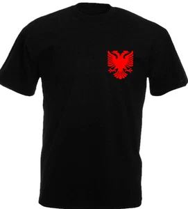 Albanien T-Shirt Albania Shqipëria Hoodi Pulli Albanien kosovo Balkan Tirana Sh - Picture 1 of 2