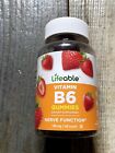 Lifeable™ VITAMIN B6 Gummies - Strawberry Flavor • 60 Count • Exp 09/2023