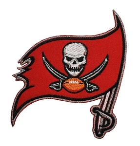 Tampa Bay Buccaneers Pirate Super Bowl NFL Football Embroidered Iron on Patch - Picture 1 of 3