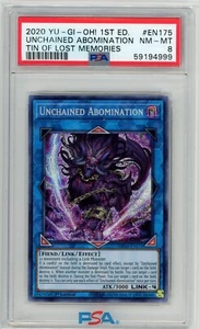 2020 Yu-Gi-Oh! Tin of Lost Memories - Unchained Abomination MP20-EN175 - PSA 8 - Picture 1 of 2