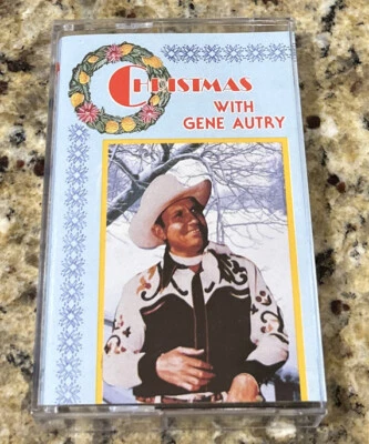 CHRISTMAS WITH GENE AUTRY CASSETTE MADACY HH-4012 - Image 1 of 4