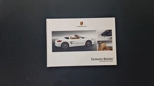 PORSCHE EXCLUSIVE BOXSTER BROCHURE CATALOGO DEPLIANT - Foto 1 di 2