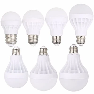 E27 220V 3W 5W 7W 9W 12W 15W 20W LED Light Bulb Lamp 5730 SMD Cool Warm White - Image 1 of 4