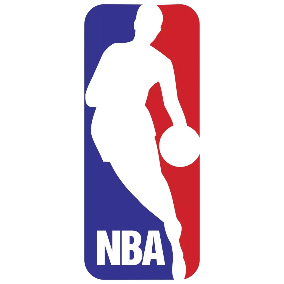 Calcomanía de vinilo para parachoques portátil ventana clásica baloncesto logotipo NBA Foto 1 de 1