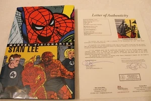 STAN LEE SIGNIERT Marvel Visionäre Deluxe Hardcover Buch J. Romita, Steve Ditko - Bild 1 von 11