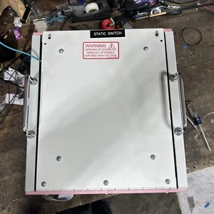 STATIC SWITCH. Three Pole High Amperage - Picture 1 of 10