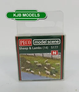Nuevo en caja calibre n escena modelo Peco 5177 ovejas y corderos - Imagen 1 de 2