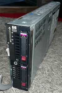 Serveur lame HP BL460c G7 2x 6C 2,26 GHz x2 -ram 64 Go - Dd 292 Go - Photo 1/6