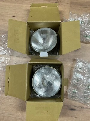 Land Rover Defender  Scheinwerfer Paar, Voll Funktionsfähig Mit Leuchtmittel - Bild 1 von 4