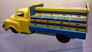 Bottle Delivery Truck - Coca Cola - 1950s Truck HAJI MANSEI Japan - by FRANTA - Picture 1 of 5