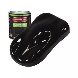 Restoration Shop - Boulevard Black Low VOC Urethane Basecoat Auto Paint - Qua... - Picture 1 of 6
