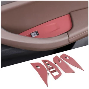 LHD Glass Lift Switch Button Frame Trim Decorate Kit For BMW X3 X4 G01 2018-2023 - Picture 1 of 12