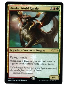 MTG ATARKA, WORLD RENDER FOIL MULTICOLOR PROMO Visit My eBay Store - Picture 1 of 2