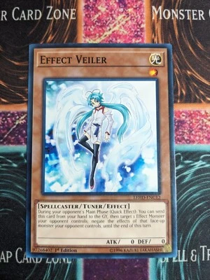 Yu-Gi-Oh! Effect Veiler LEHD-ENC12 1st Edition Common NM c3/ - Image 1 of 4