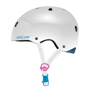 Pro-Tec x Santa Cruz Low Pro Helmet - White Gloss - Picture 1 of 4