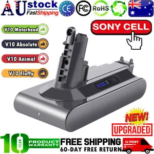 9500mAh Battery for Dyson V10 SV12 SV27 Absolute Animal V10 Absolute Motorhead - Picture 1 of 9