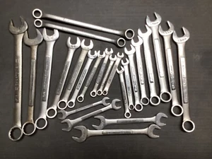 Craftsman Wrenches SAE Metric V VV U-PICK Your Wrench Combination Open End Box - Picture 1 of 26