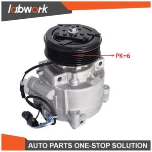Labwork A/C AC Compressor For 2008 2009-15 Mitsubishi Lancer 2.0L Outlander 3.0L - Picture 1 of 18