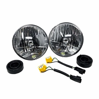 Kit de conversión de faros KC HiLiTES 42302 para Jeep Wrangler JK 07-18 Foto 1 de 4