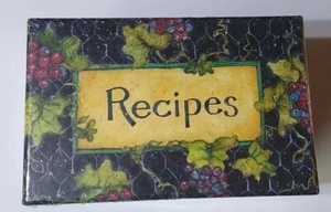 Market Rooster- 2004 Lang Recipe Card Box by Susan Winglet  - Picture 1 of 4