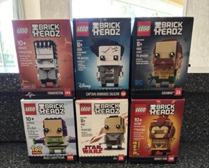 Lotto Lego BRICKHEADZ (6 set) Star Wars / Disney / DC e altri - Foto 1 di 19