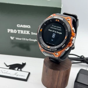 CASIO Protrek Smart WSD-F20-RG Watch Digital Orange with Charging cable and BOX - Picture 1 of 19