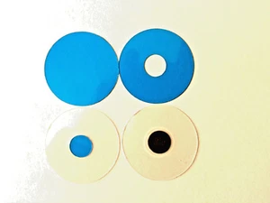 Microscope 32mm Mini-Rheinberg Blue Filter Set - Great To Start Or To Evaluate!! - Picture 1 of 7