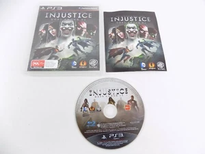 Mint Disc Playstation 3 Ps3 Injustice: Gods Among Us Free Postage - Picture 1 of 1
