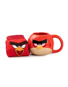Juego de regalo taza y calcetín personaje rojo Angry Birds para mujer - Imagen 1 de 7