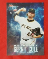 2015 Topps Update Series Gerrit Cole Bunt Player Code Cards #08/25 Pittsburgh