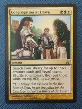MTG 1x Congregation at Dawn LP Ravnica (multi available 2 3 4) Magic