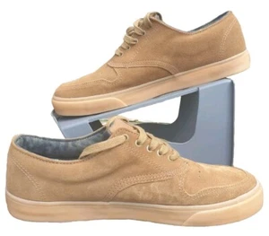 Element Topaz C3 Skate Shoe Men's Size 8 Beige Breen Gum Suede Reinforced Toe - Picture 1 of 19