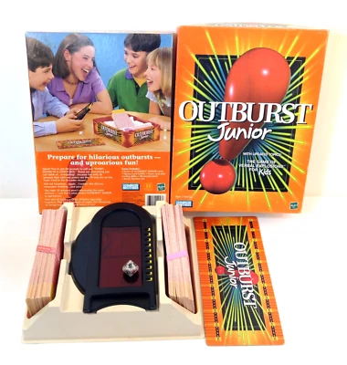 Juego Outburst Jr 1999 de colección piezas de repuesto faltan temporizador y diapositivas Foto 1 de 4