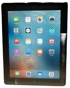 Apple iPad 2 Generation 16G Cellular 3G Wifi Black iPad ONLY Good Condition 9.7i - Picture 1 of 4