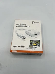J5 Create JDA154 DisplayPort to HDMI Adapter for PC and Notebook - Picture 1 of 3