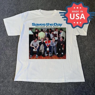 Saves The Day Band Through Being Cool Shirt Unisex Concert S-5XL BT2065 - Image 1 of 3
