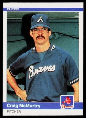 1984 Fleer #184 Craig McMurtry - VG - Image 1 of 2