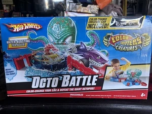 Hot Wheels Octo Battle Color Shifter Creatures Play Set Auto Sealed BOX Mattel - Bild 1 von 10
