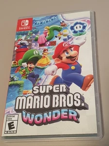 Super Mario Bros. Wonder Switch NUR HÜLLE OHNE SPIEL ENGLISCH SPANISCH Nintendo - Bild 1 von 5