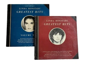 Vtg Linda Ronstadt Greatest Hits Vol 1 and 2 Gatefold 1976 1980 Play Tested - Picture 1 of 11